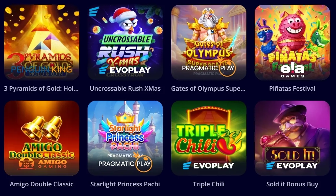 Популярные игры JoyCasino 2